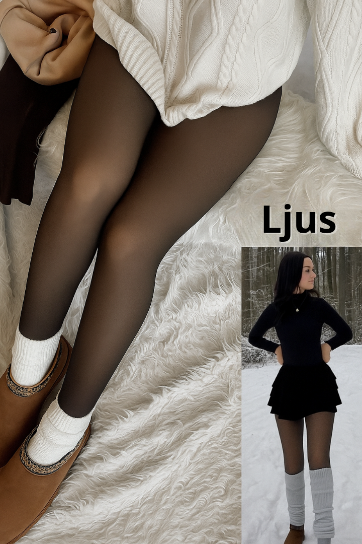 Värme Leggings - Behåll Stilen utan Kalla & Svullna ben